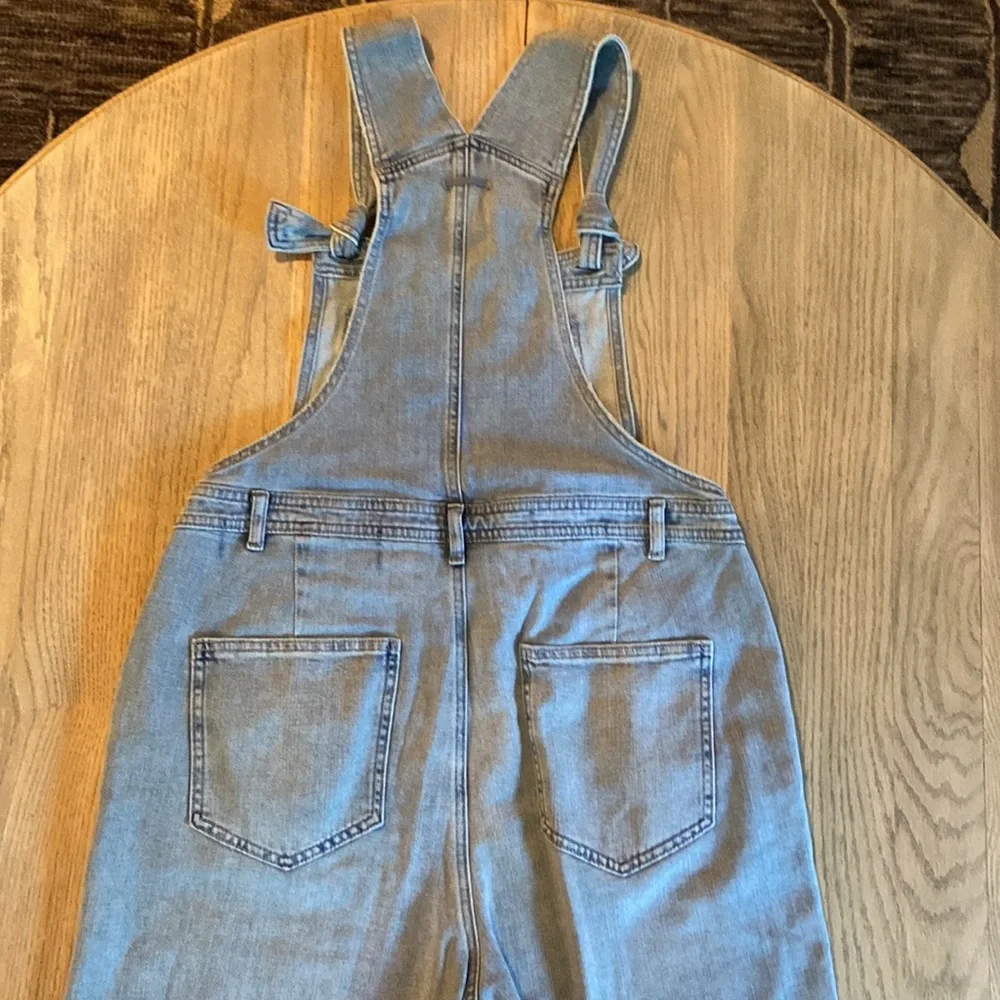 Aerie Wide Leg Overalls Sz L - Picture 3 of 5